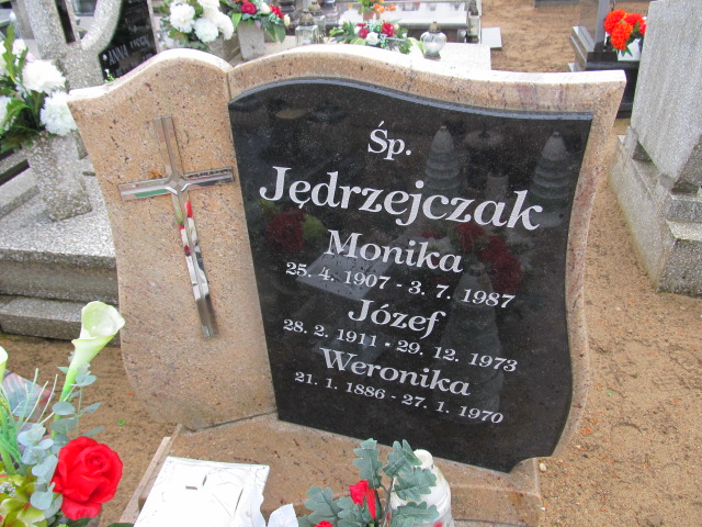 Monika Jędrzejczak 1907 Zębowo - Grobonet - Wyszukiwarka osób pochowanych