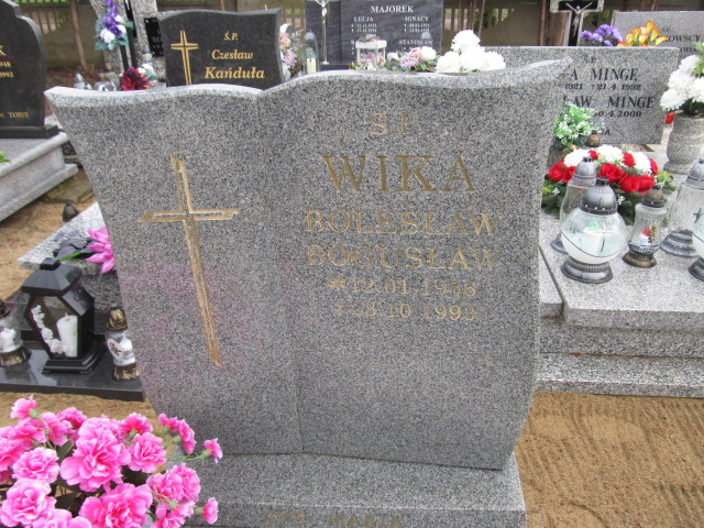 Bolesław Wika 1955 Zębowo - Grobonet - Wyszukiwarka osób pochowanych